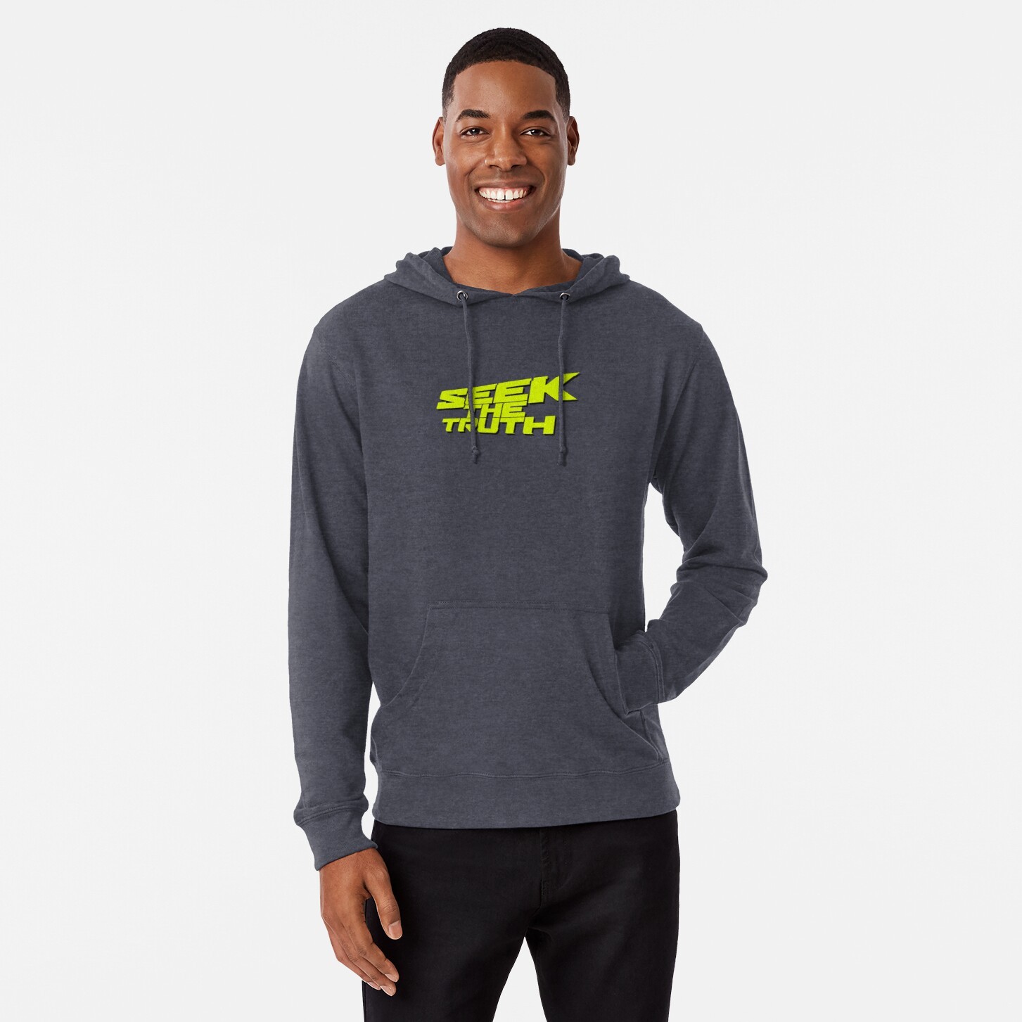 Seek The Truth!  Are you a truth Seeker? Lightweight Hoodie - 
