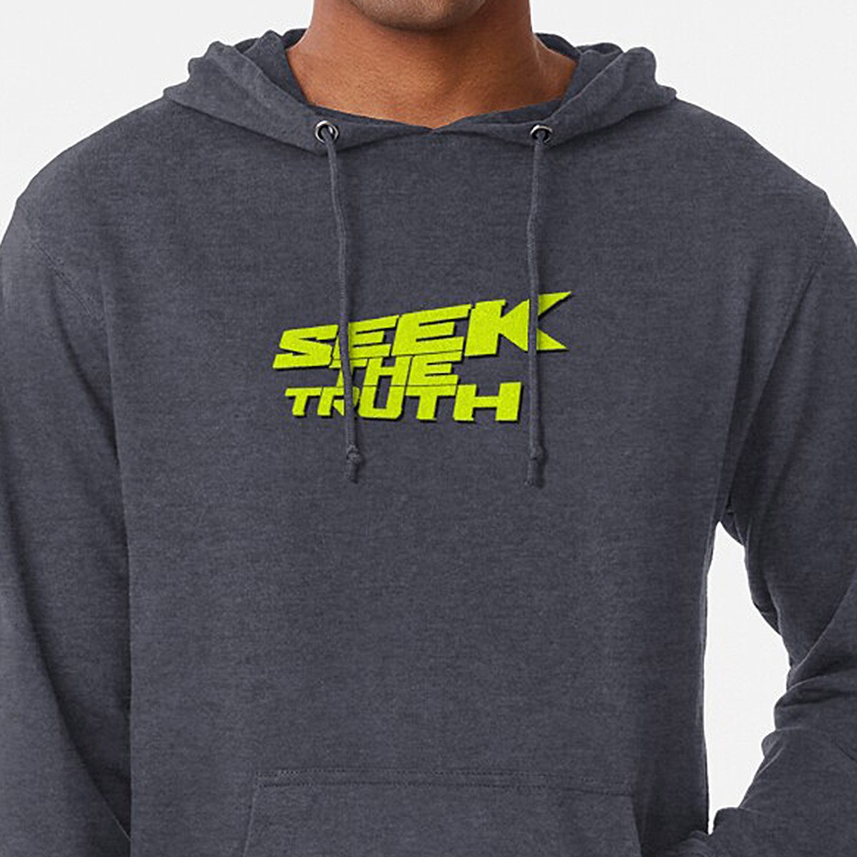 Seek The Truth!  Are you a truth Seeker? Lightweight Hoodie by NTK Apparel