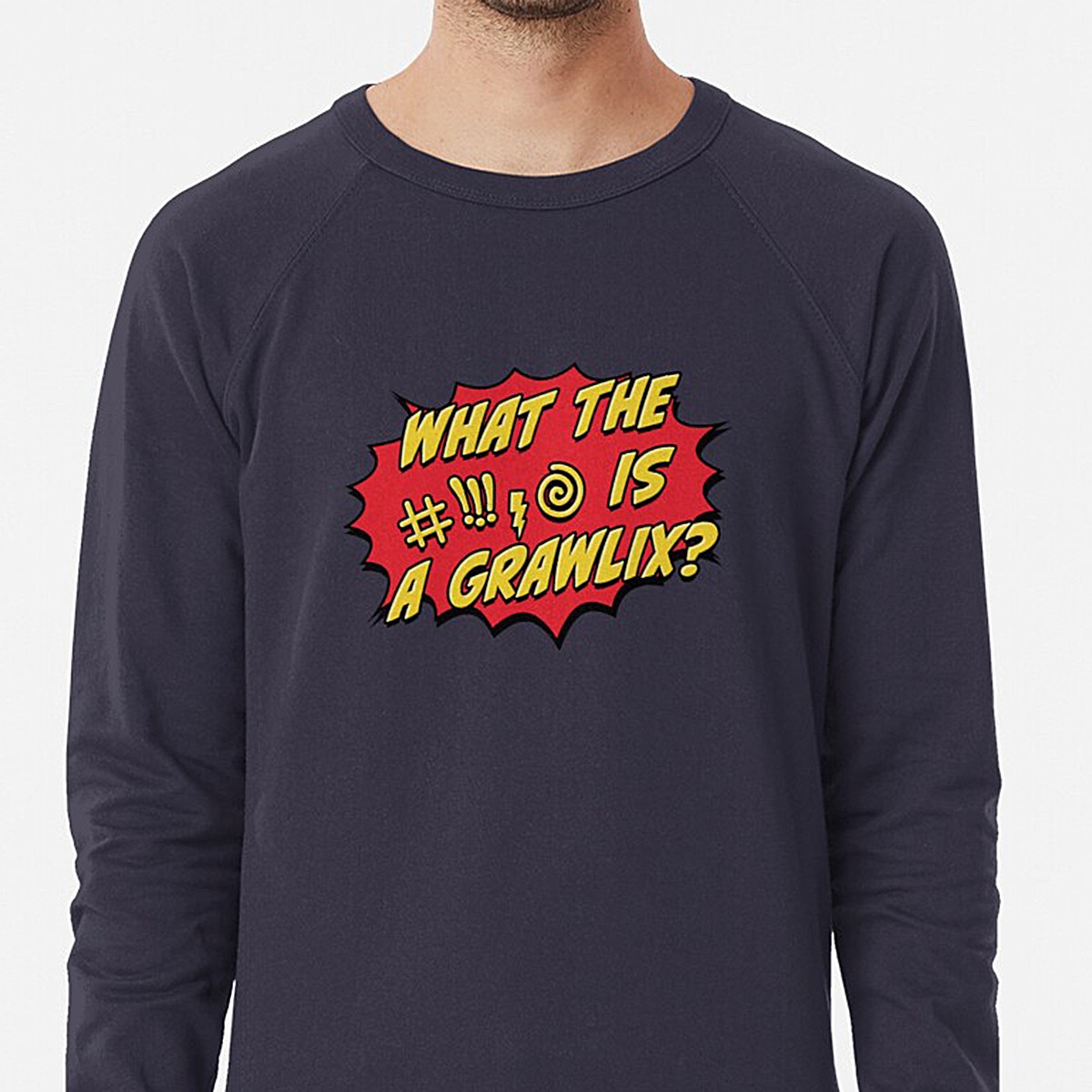 What the #%@$ is a Grawlix Lightweight Sweatshirt by NTK Apparel