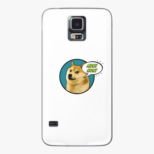 Dogecoin - Much Wow!! Case & Skin for Samsung Galaxy