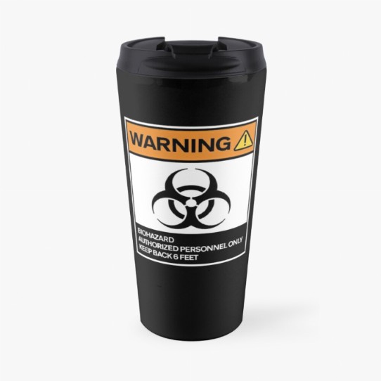 Warning - Biohazard Travel Mug