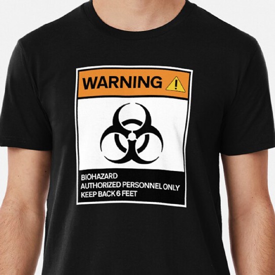 Warning - Biohazard - Premium t-Shirt
