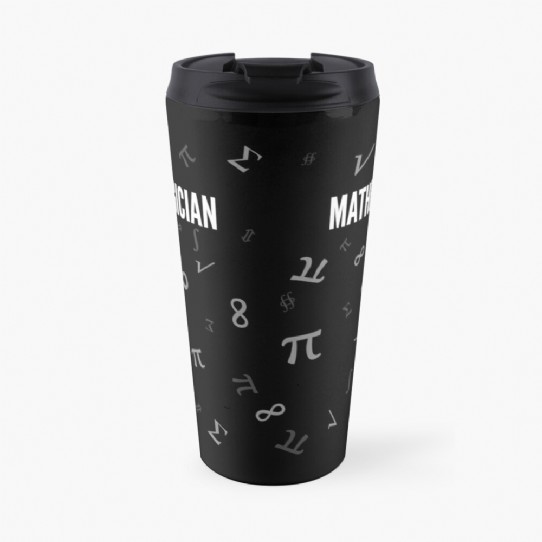 Mathemagician!  Crunching Numbers Like a Superhero! Travel Mug