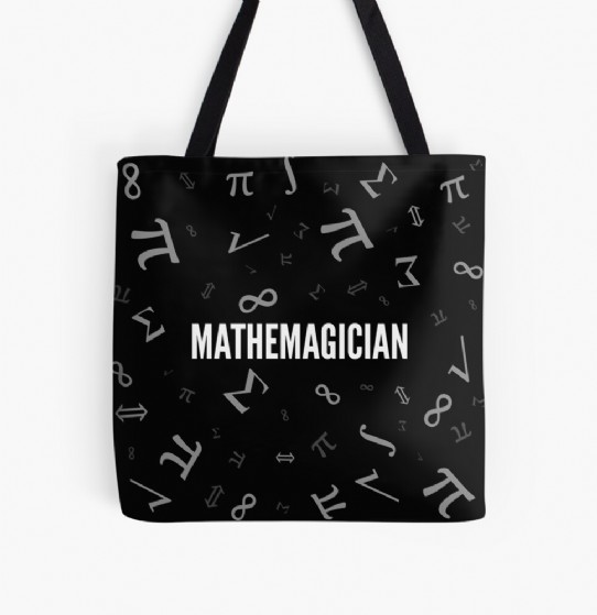 Mathemagician!  Crunching Numbers Like a Superhero! Tote Bag