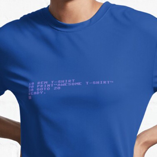 Commodore C64 BASIC - Awesome T-Shirt - Active t-Shirt