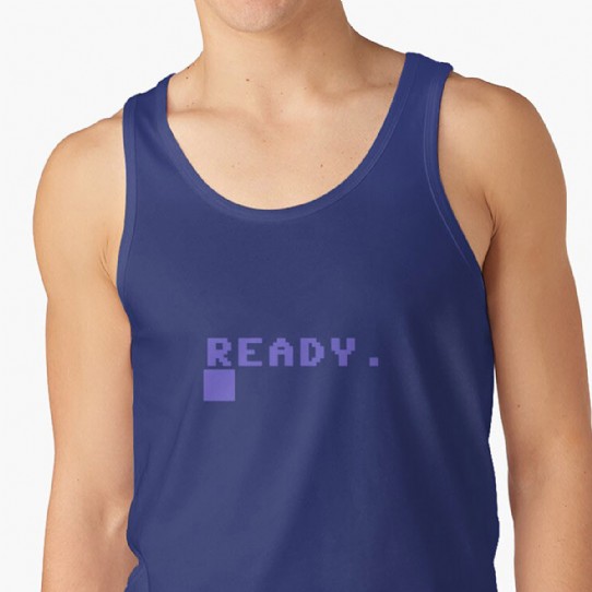 Commodore C64 Ready Prompt tank top