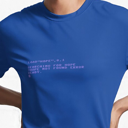 Commodore C64 Load Error - Hope Not Found Active T-Shirt