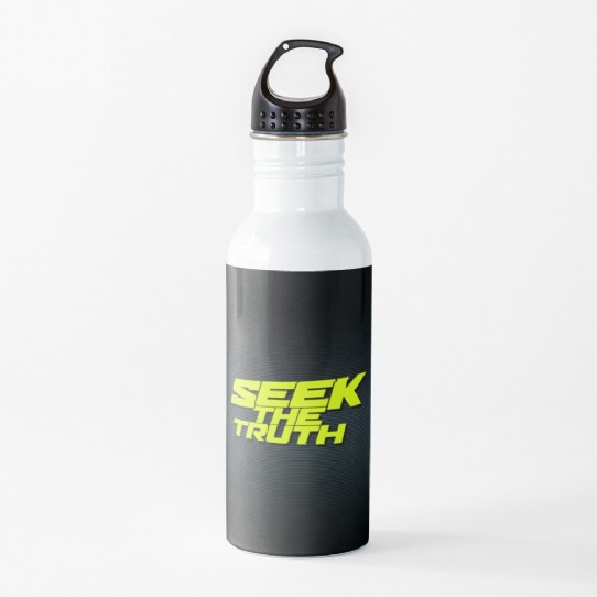 Seek The Truth!  Are you a truth Seeker? Water Bottle