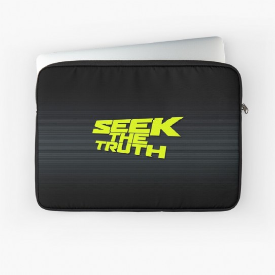 Seek The Truth!  Are you a truth Seeker? Laptop Sleeve