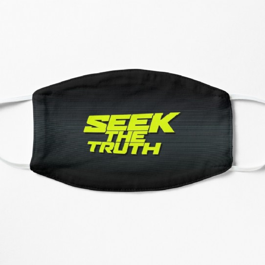 Seek The Truth!  Are you a truth Seeker? Facemask