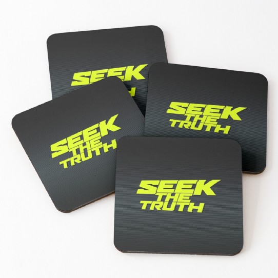 Seek The Truth!  Are you a truth Seeker? Coasters