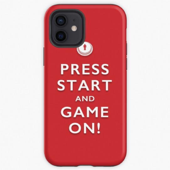 Press Start and Game On! iPhone Tough Case