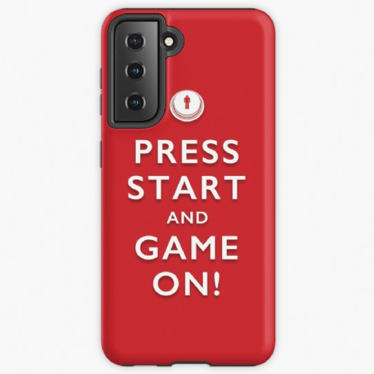 Press Start and Game On! Samsung Galaxy Tough Case