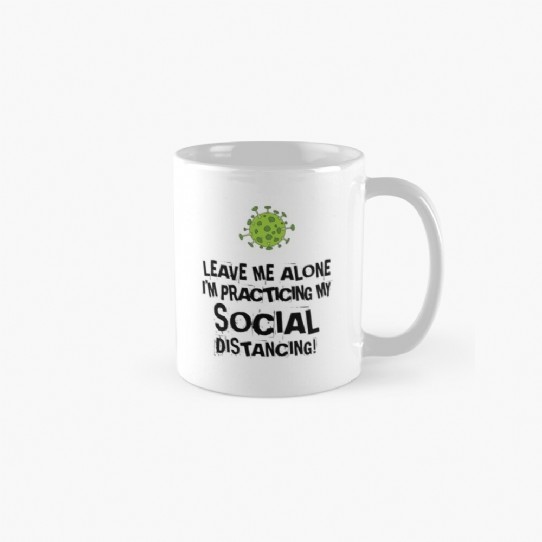 Practicing Social Distancing Coffee Mug