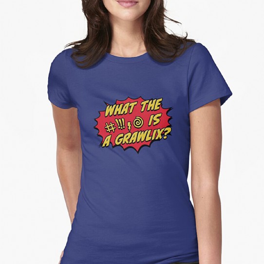 What the #%@$ is a Grawlix Fitted T-Shirt