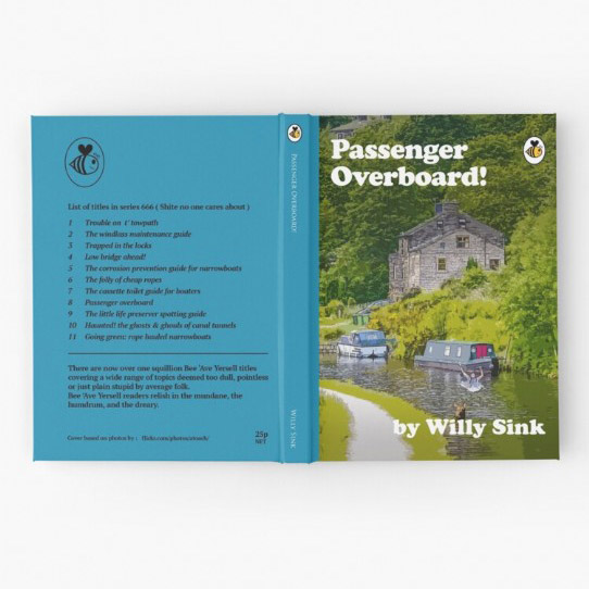 Passenger Overboard!  by Willy Sink - Hardcover Journal