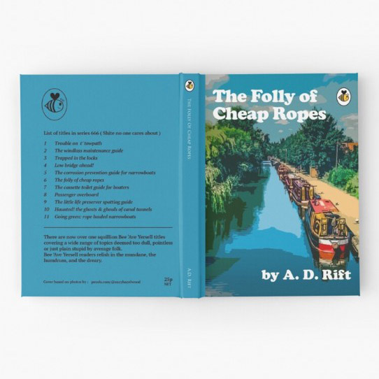 The Folly of Cheap Ropes by A.D. Rift - Hardcover Journal