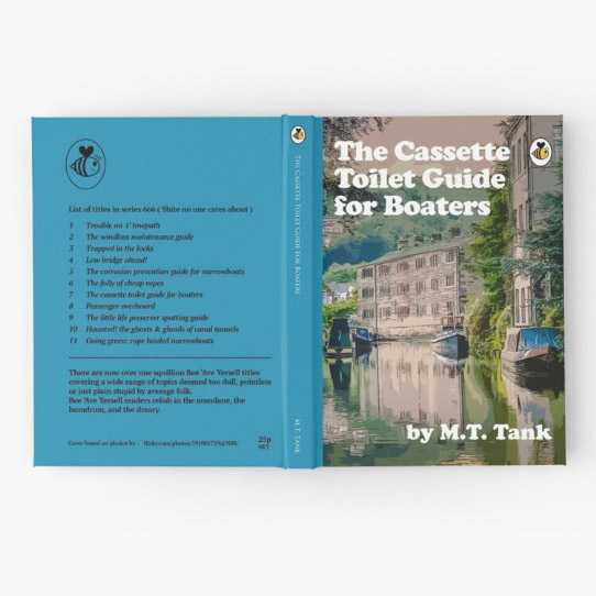 The Cassette Toilet Guide For Boaters - By M.T. Tank - Hardcover Journal