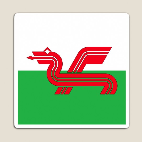 Show your Welsh Pride with a Welsh Dragon Magnet