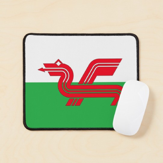 Show your Welsh Pride with a Welsh Dragon Mousepad